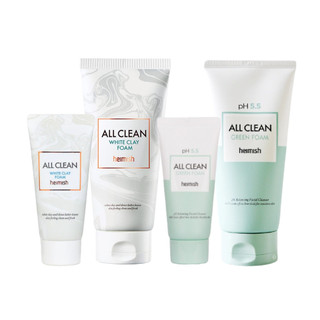 Heimish all clean white clay/green foam 30ml, 150ml