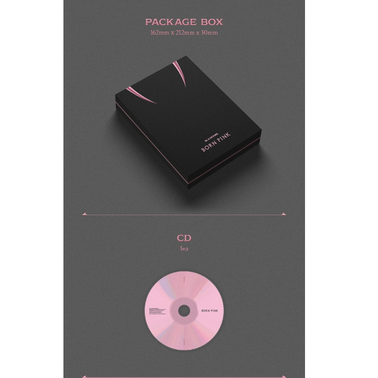 BLACK PINK - BORN PINK BOX SET Album