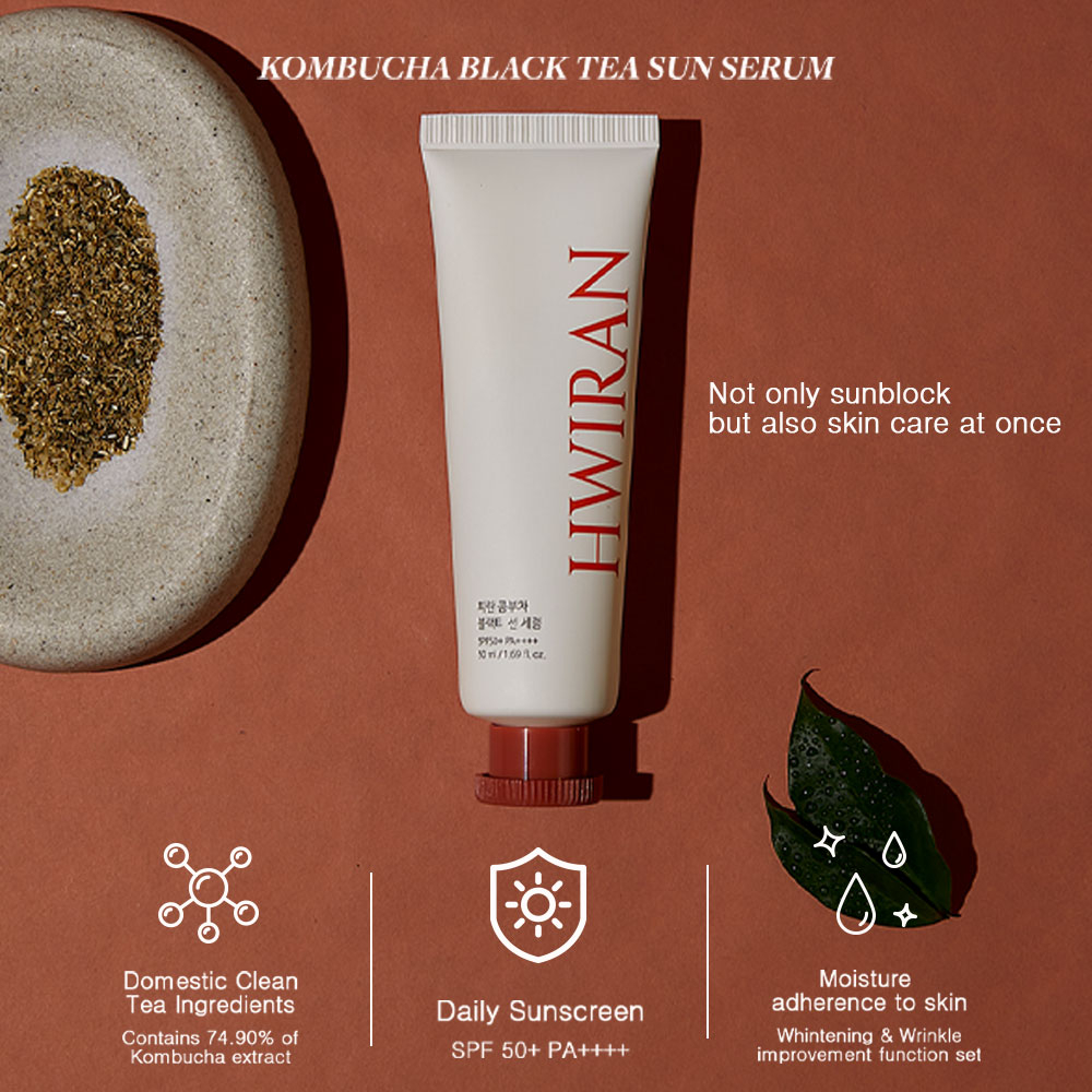 Serum Chống Nắng Trà Đen Kombucha SPF 50 + PA + + + + 5ml