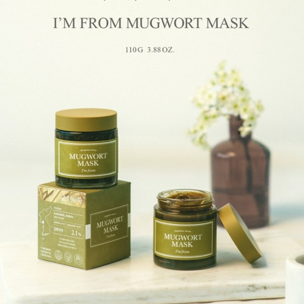I 'M From Mugwort Mask 110g Experience the Calming and Smooth Power of Ganghwa Mugwort
