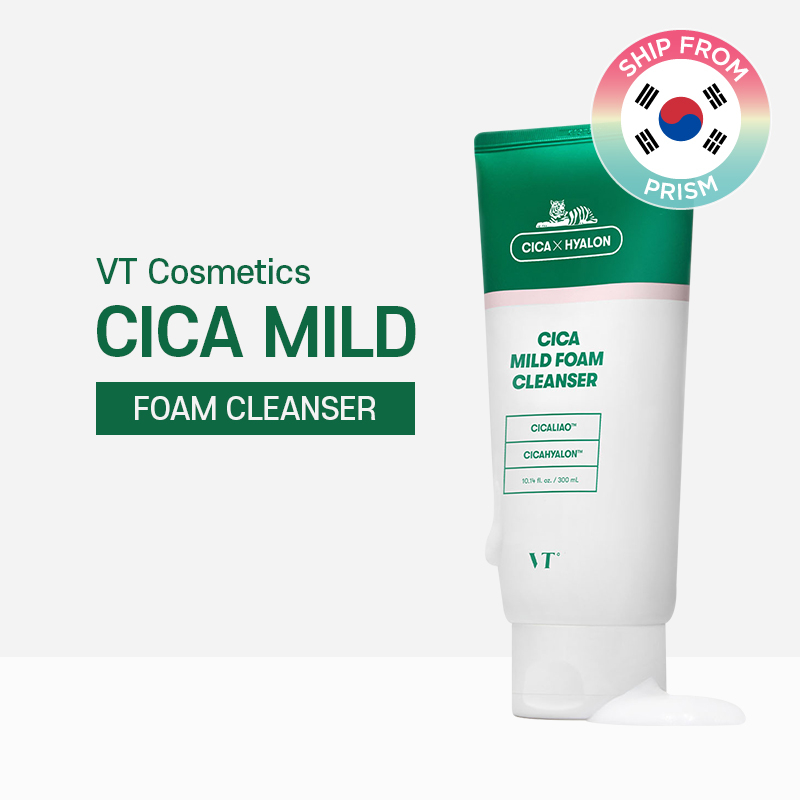 VT COSMETICS Sữa Rửa Mặt Tạo Bọt Cica Dịu Nhẹ