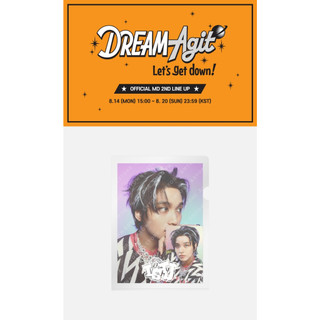 Nct dream postcard + hologram photo card set - dream agit : let's get down