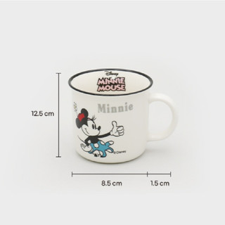 Disney mickey mouse & minnie mouse round mug