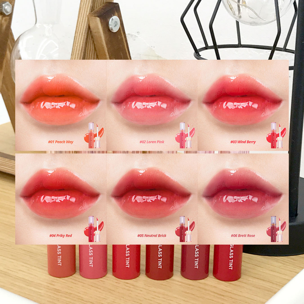 Son tint bóng bền màu lâu trôi Reel Tattoo Glass Lip Tint 2.7g