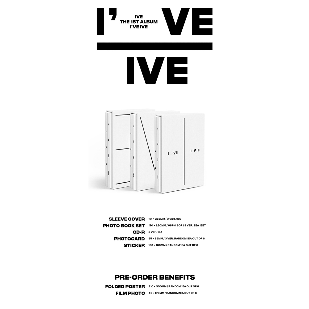 Sách ảnh Starship Entertainment Only Album Ive 1st Album Ive Ive