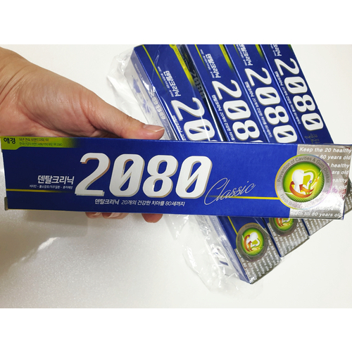 Set 5 tuýp Kem đánh răng ngừa sâu răng 2080 Classic Toothpaste 170g