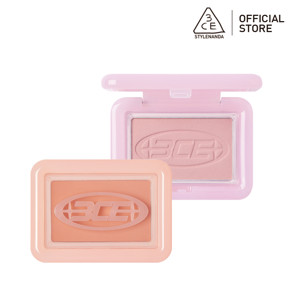 Phấn Má Hồng 3CE 4.5g Chất Lượng Cao 3CE New Take Face Blusher (Pure Pairing) | Phấn Má Hồng Trang Điểm Chính Hãng