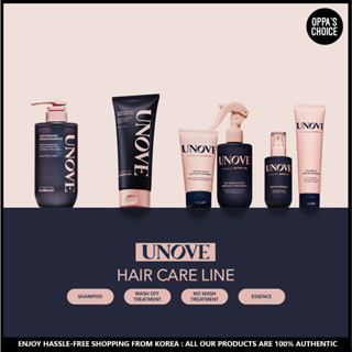   NEW  DÒNG CHĂM SÓC TÓC HƯ TỔN UNOVE HAIR CARE LINE  SHAMPOO DƯỠNG TÓC WASH OFF DƯỠNG TÓC NO WASH TINH CHẤT ESSENCE  