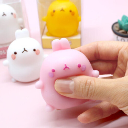 Mô Hình Búp Bê Molang Mozzi Mềm Mại Xinh Xắn