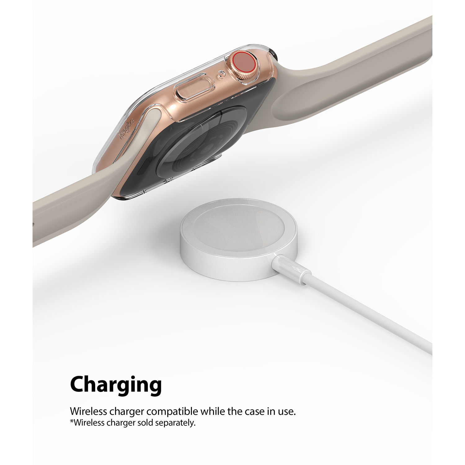 Ringke Ốp Cứng Siêu Nhẹ Chống Trầy Xước Cho Apple Watch 6 5 4 SE SE2 44mm 40mm