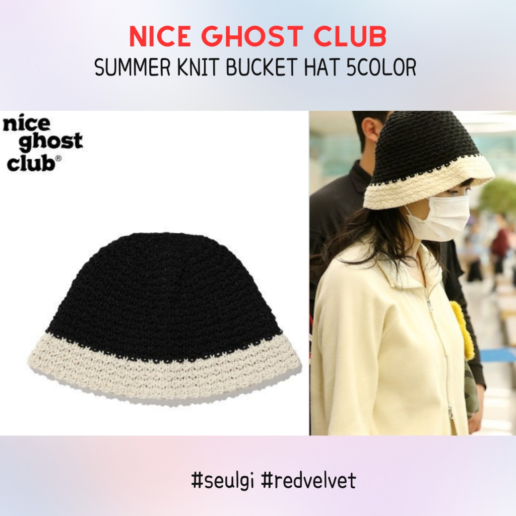 Mũ BUCKET Đan Len 5 Màu Chính Hãng 100%