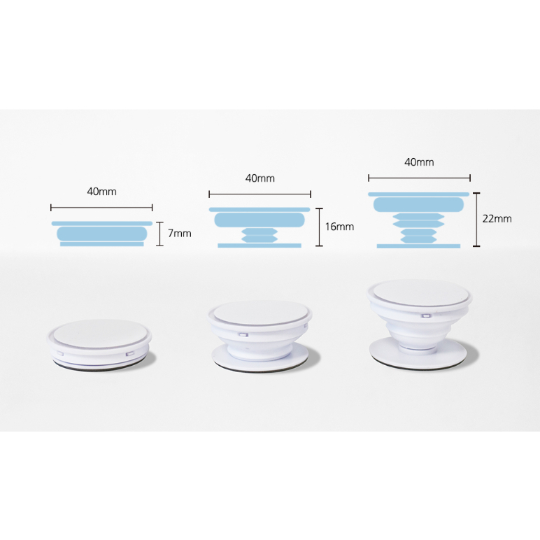 🇰🇷 Đây là size lớn, acrylic grip tok dễ thương hiệu Giá đỡ điện thoại nhanh