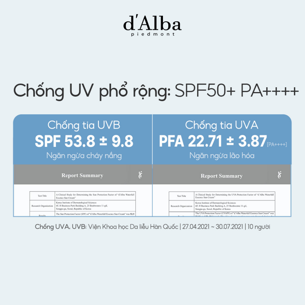 [d'Alba Official] Kem chống nắng dạng thỏi thuần chay SPF50 + PA + + + + Sun Stick 19g