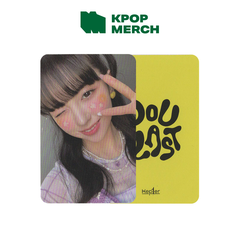 Kep1er Only Pob 2nd mini album Doublast synnara pob Photo card Random