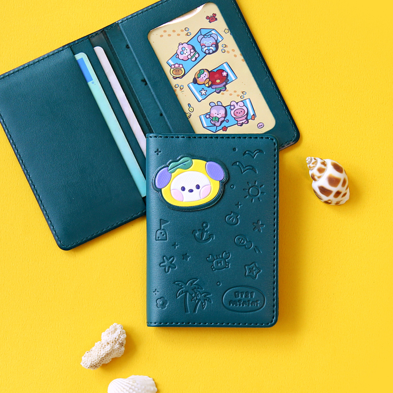 BT21 Leather Patch CASE CASE VACANCE OFFICIAL Goods