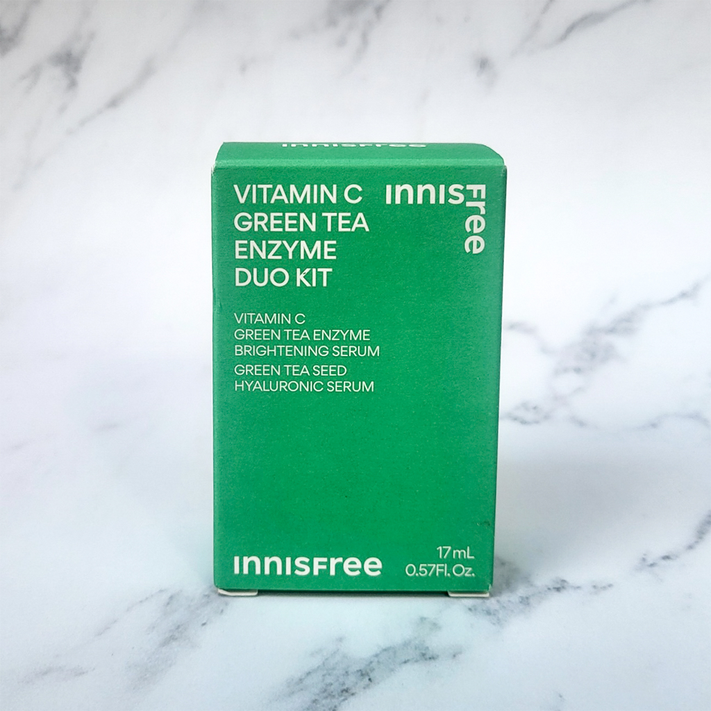 Innisfree vitamin c green tea enzyme duo kit