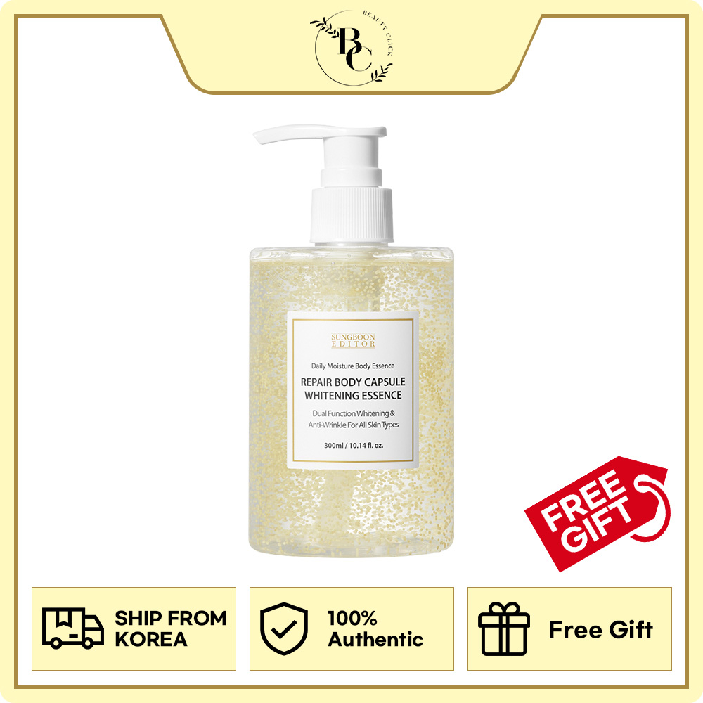 Body Ủ Trắng Tinh Chất Sungboon Editor Repair Body Capsule Whitening Essence 300ml