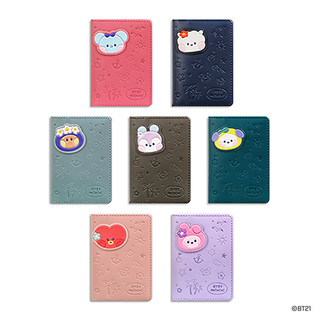 [bt21 Official] bt21 leather patch vancances series cover & case