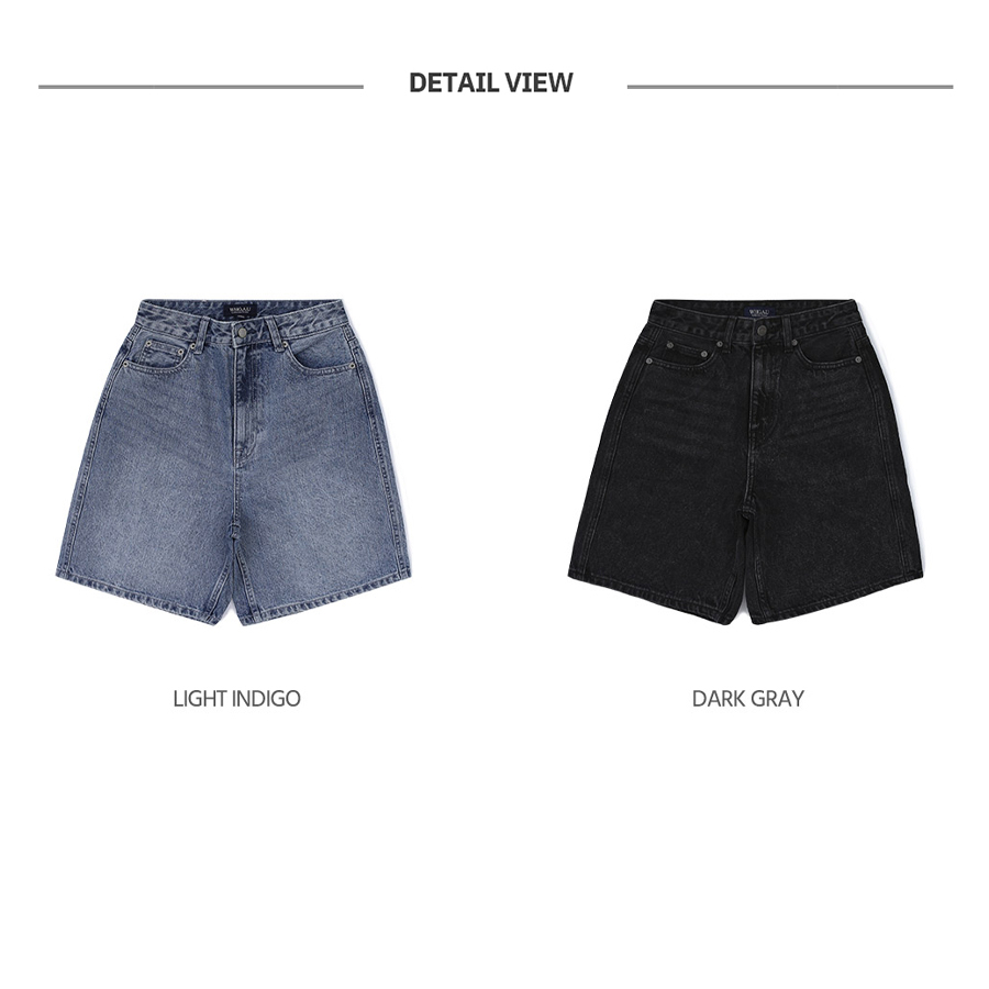 Quần short denim nữ WHOAU WHTJD2442F thời trang