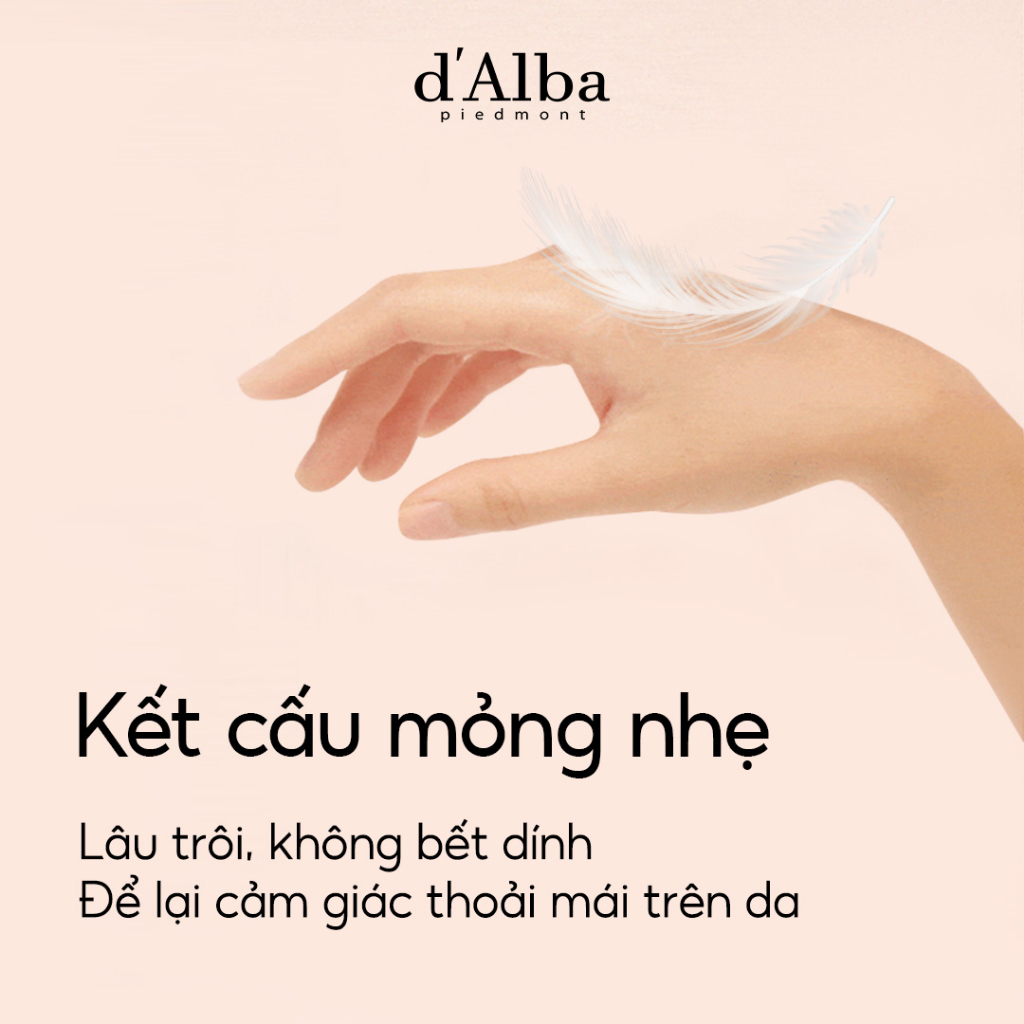 [d'Alba Official] Phấn nước chống nắng nâng tông SPF 50 + PA + + + + d'Alba Tone Up Sun Cushion