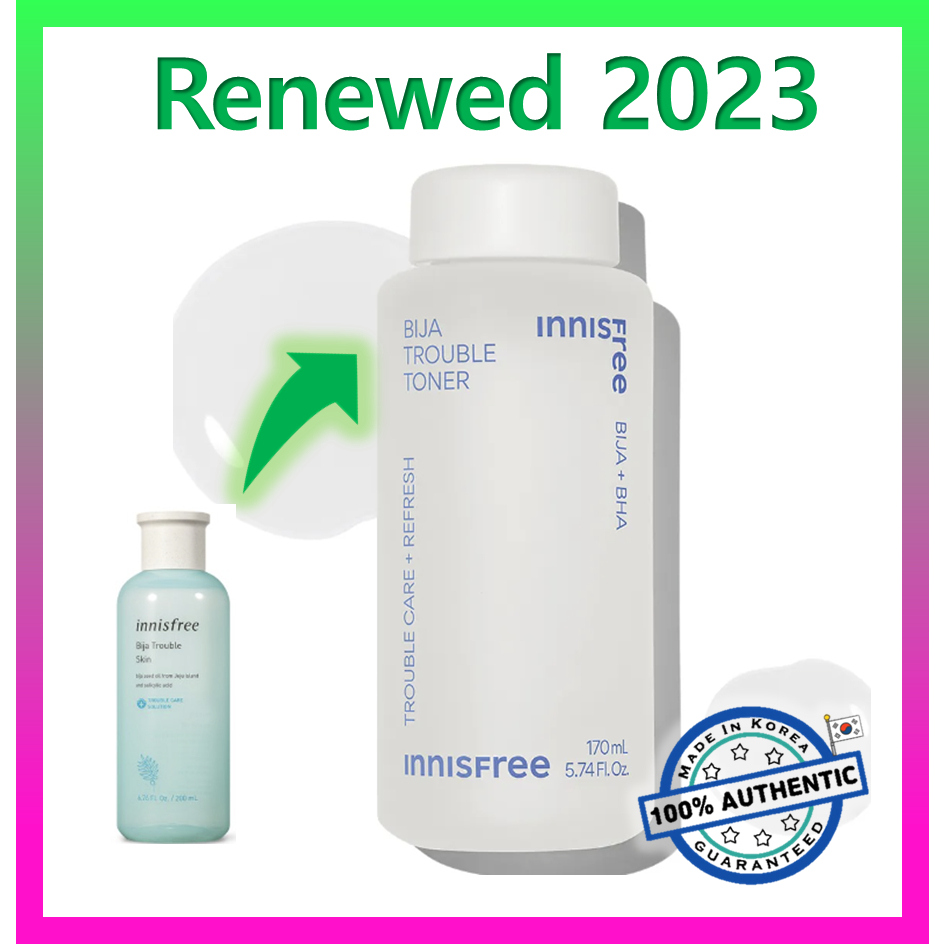 Toner innisfree DưỡNg Da innisfree DưỡNg Da / innisfree Bija Trouble Toner 170mL (2023 AD)