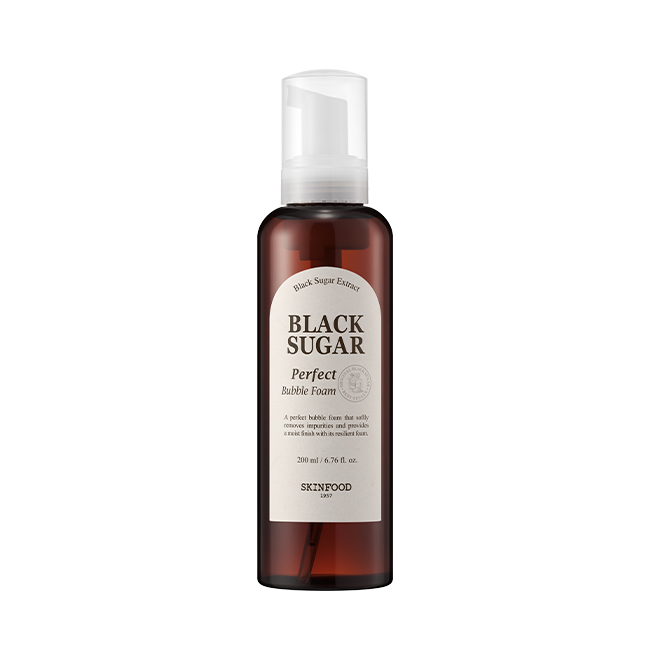 SKINFOOD Black Sugar Perfect Bubble Foam 200ml