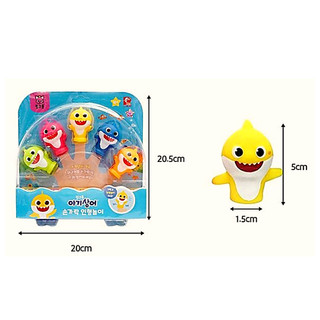 [Pinkfong] Búp bê ngón tay cá mập cho bé chơi cá mập 5p
