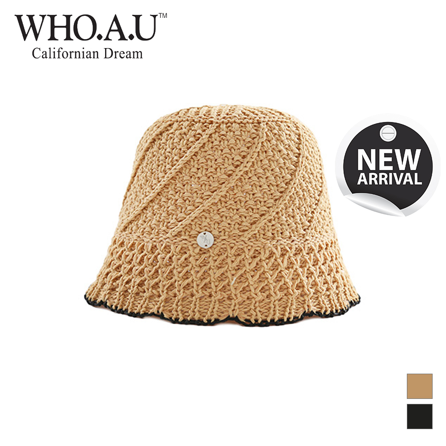 Mũ Bucket WHO.A.U WHACD2673A Summer Knit Bucket Hat