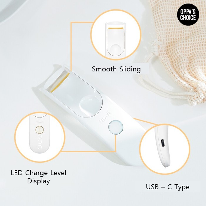 Máy Uốn Lông Mi Nhiệt  FILLIMILLI HEATING EYELASH CURLER
