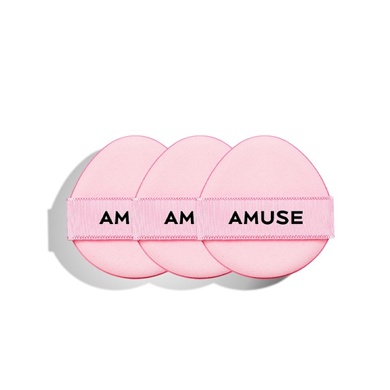 AMUSE Dew Power Vegan Cushion Puff 3ea
