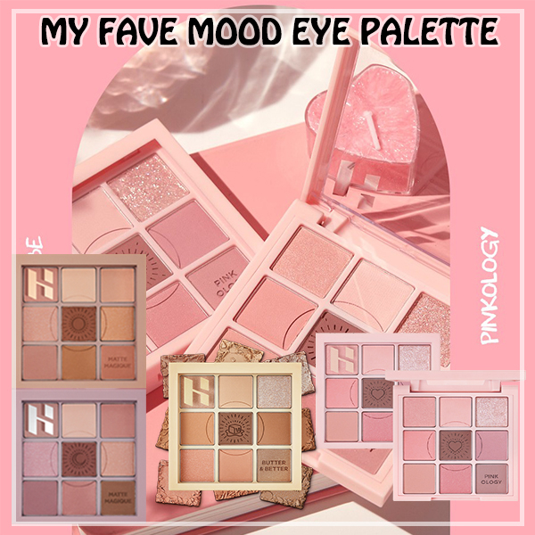 Bảng phấn mắt HOLIK HOLIKA MY FAVE MOOD EYE PALETTE 9 màu