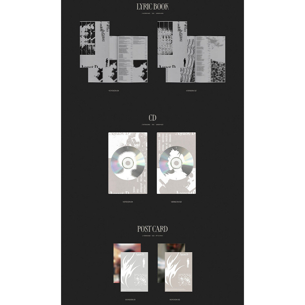 BTS SUGA AGUST D  Album