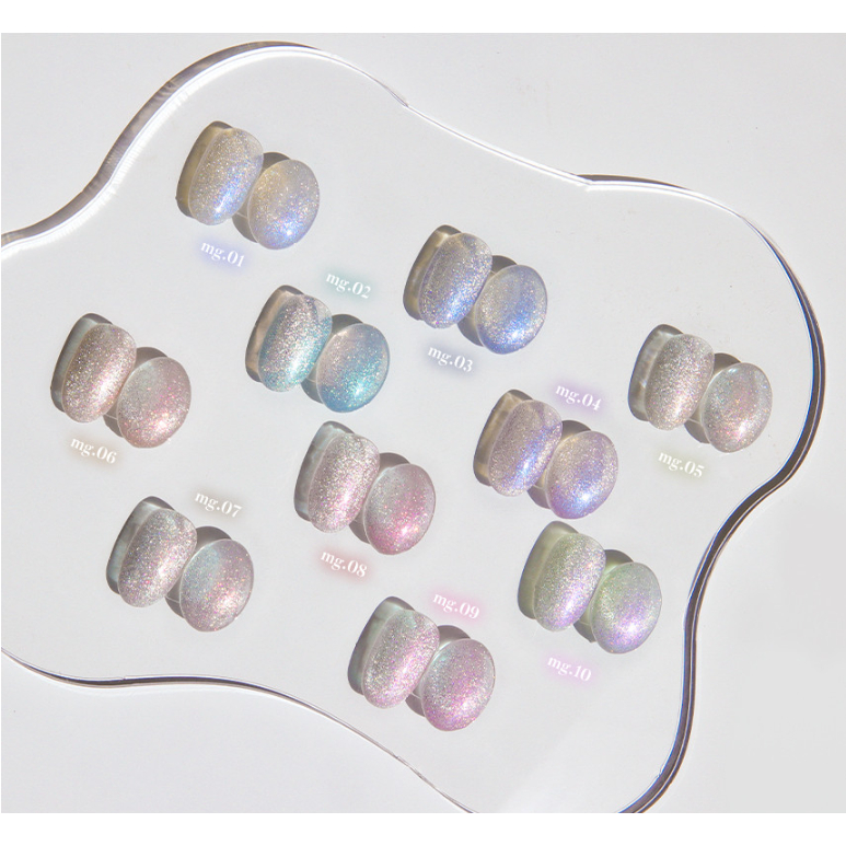 Gel Sữa Chua x Bột Nam Châm 10 Màu Sắc