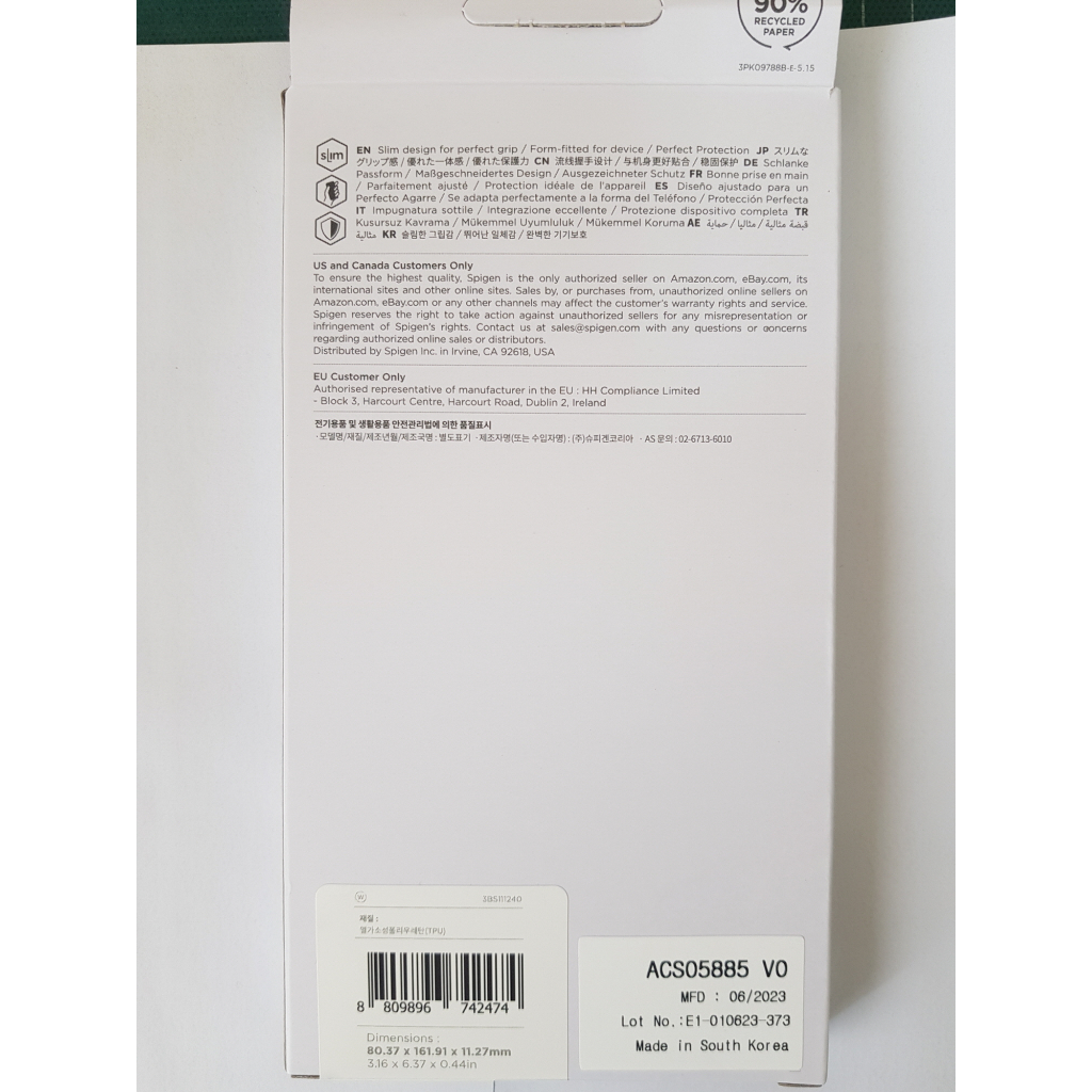 Ốp lưng Spigen Liquid Air For samsung Galaxy A54 5G -- Hàng Chính Hãng