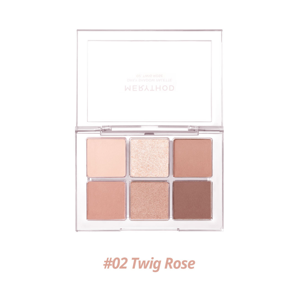 [MERYTHOD] Bảng phấn mắt 6 ô dùng hàng ngày với màu sắc tươi sáng ngọt ngào Daily Shadow Palette 4.5g | BigBuy360 - bigbuy360.vn