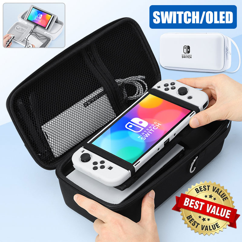 Túi lưu trữ cho năm Nintendo Switch 1/Switch OLED, Túi đựng du lịch Dung lượng lớn cho phụ kiện NS