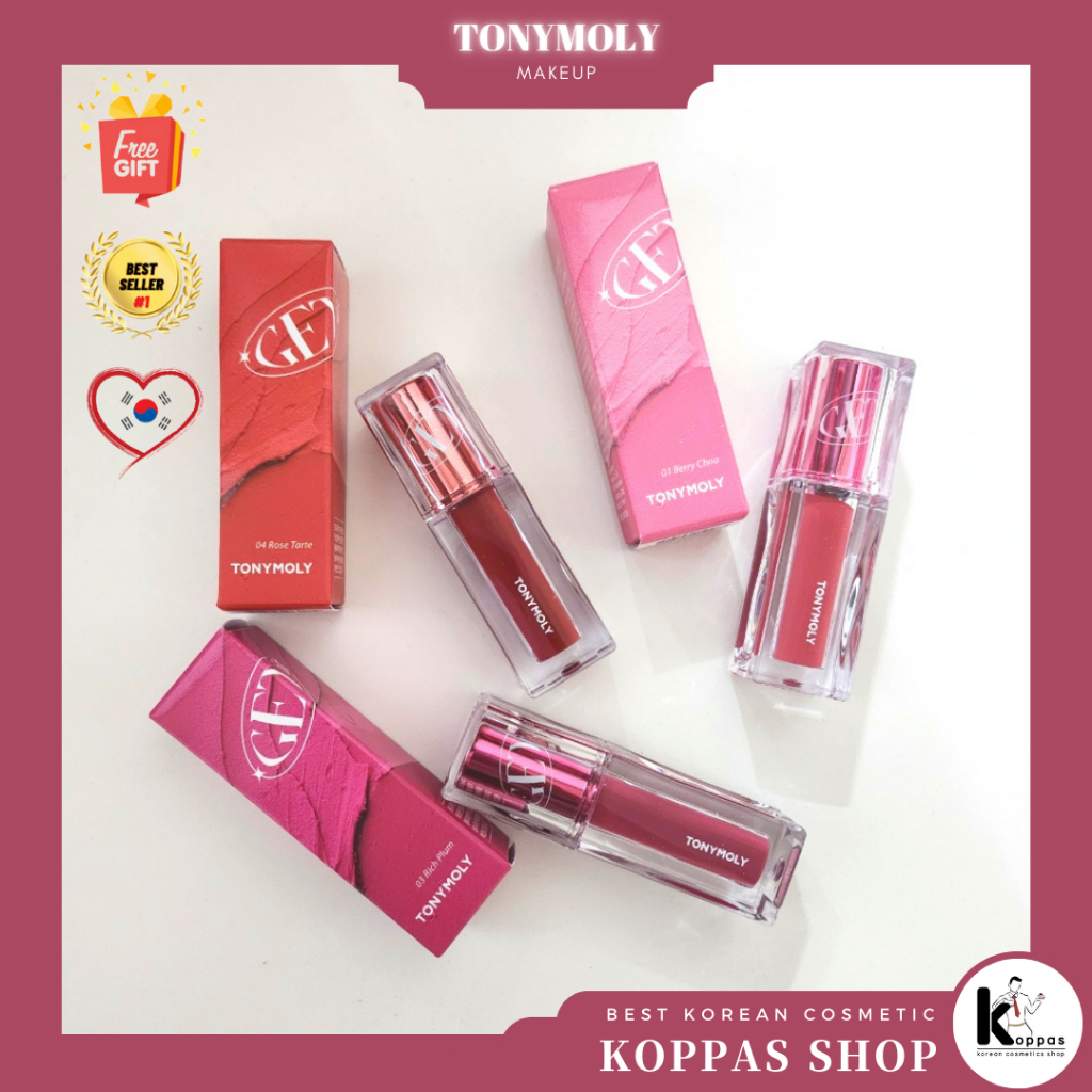 Son Tint TONYMOLY Get It Tint Waterful Butter 4.3g (7 Màu Lựa Chọn)