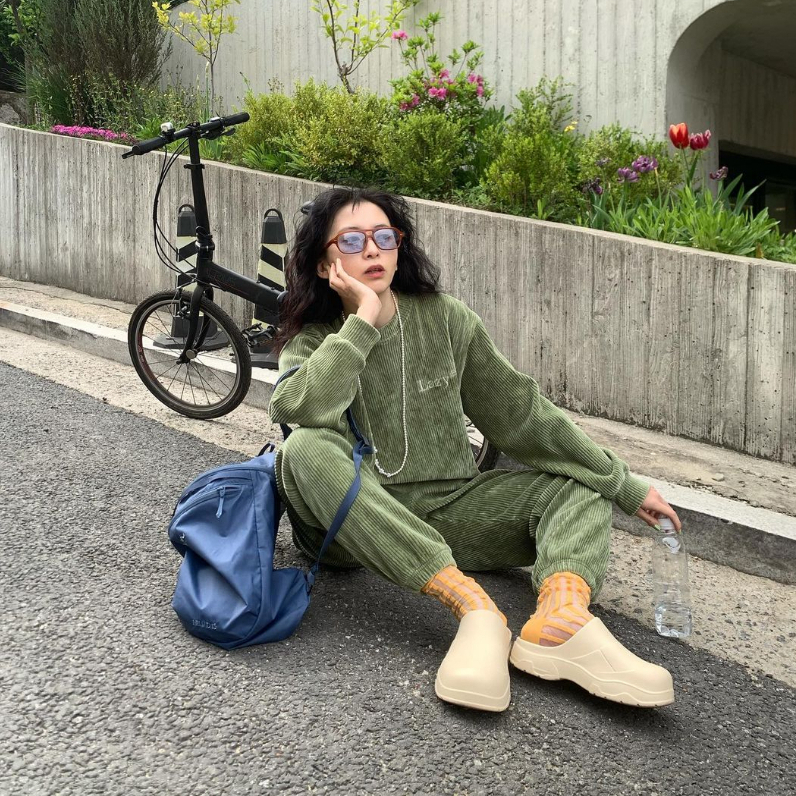 Dép bánh mì 23.65 order chính hãng Hàn Quốc