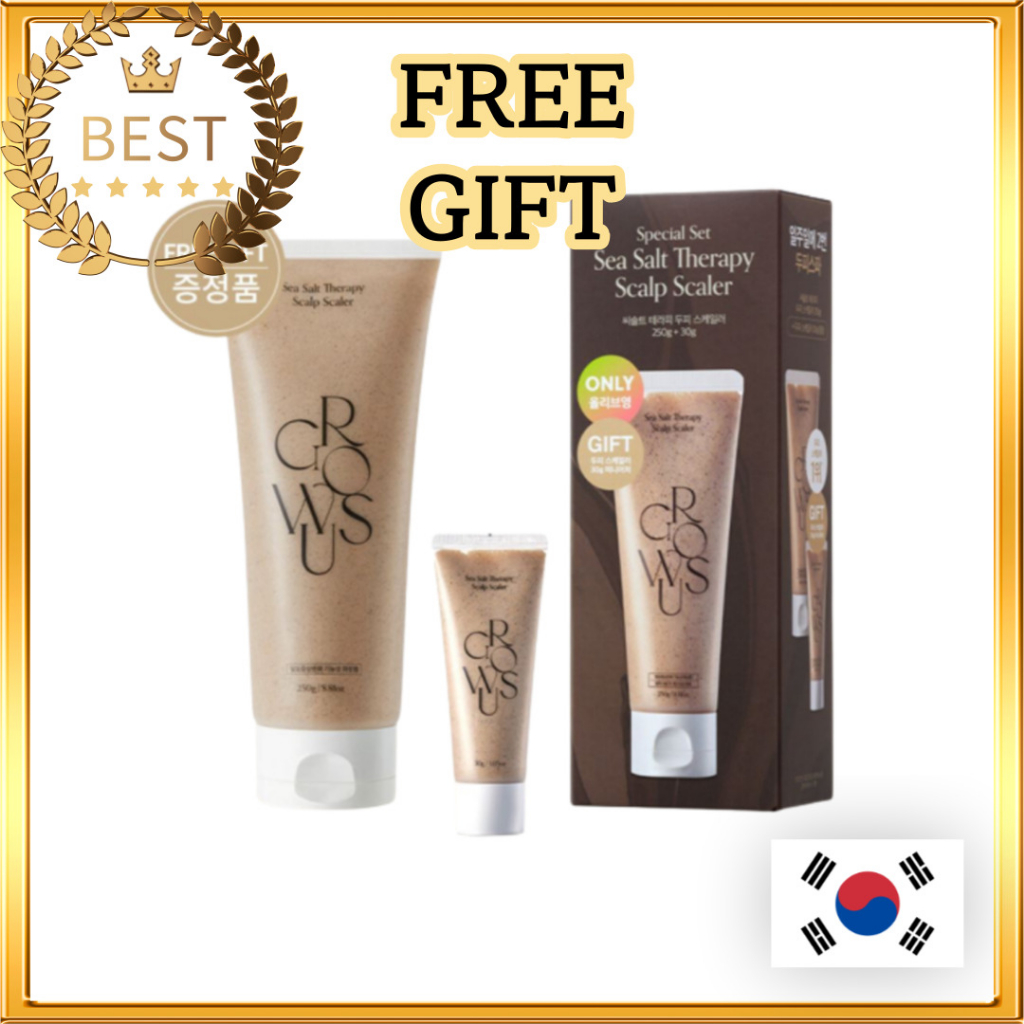 Sea Salt Therapy Scalp Scaler 250g + 30g / Liệu Pháp Tẩy Tế Bào Chết Da Đầu Với Muối Biển