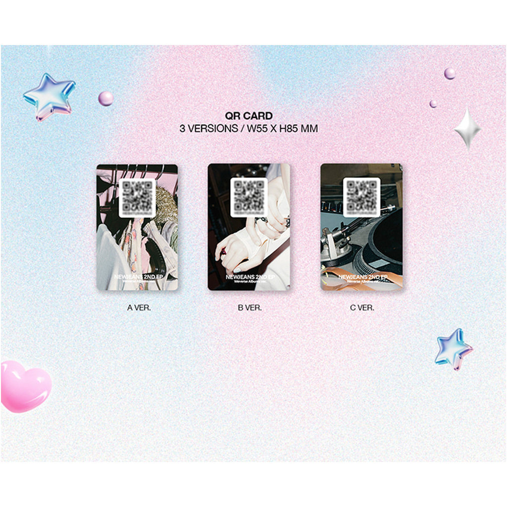 Album EP thứ 2 KPOP GOODS phiên bản nhãn Weverse Hybe NewJeans Get Up