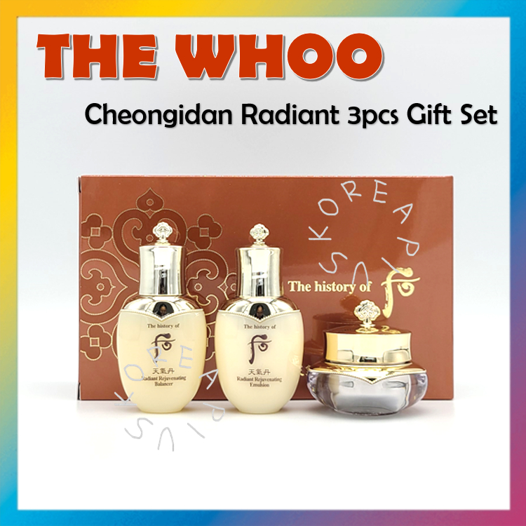 [THE Whoo] Cheongidan Rạng Rỡ Bộ 3 Chiếc