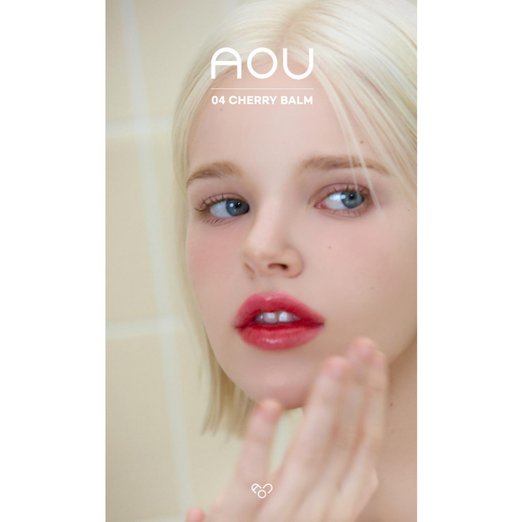 8colors GLOW TINT BALM & Lip Brush, Son Dưỡng Môi & Cọ Môi 8 Màu Tùy Chọn