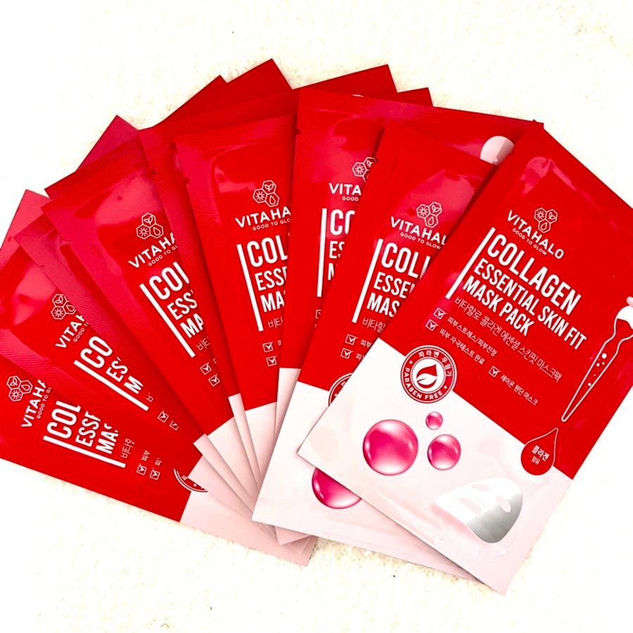 [vitahalo] Collagen mask pack (1ea) / k-beauty / [vận chuyển từ hàn quốc]]