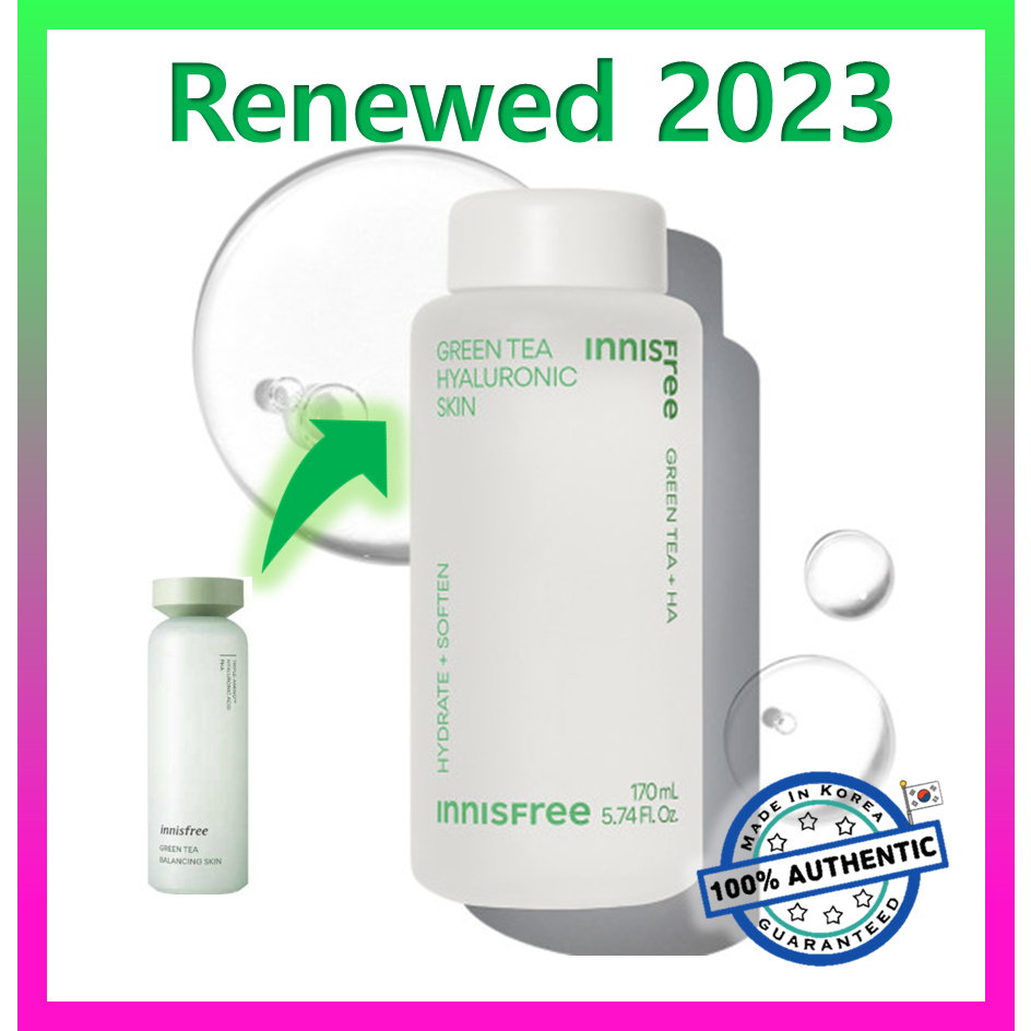 Tinh Chất Trà Xanh innisfree / innisfree Green Tea Hyaluronic Skin 170ml