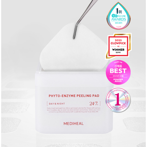 MEDIHEAL PAD 2023 Đệm Lót Làm Sáng Da 2023 100 + 100