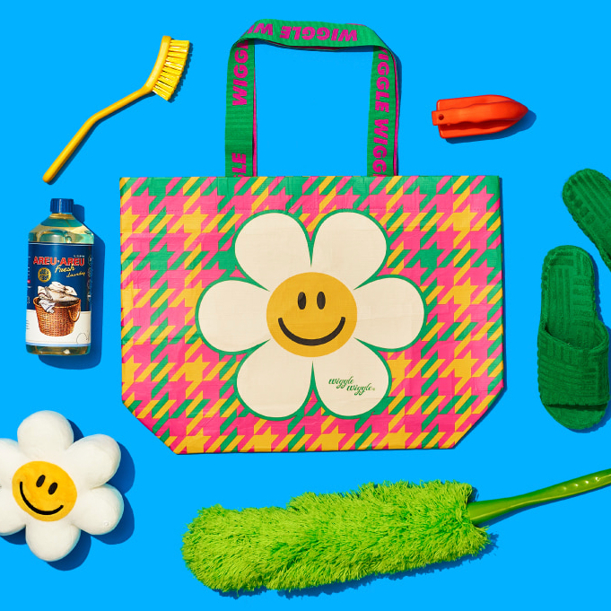 Túi Mua Sắm Tái Sử Dụng  - Kiểm Tra Răng Tròn