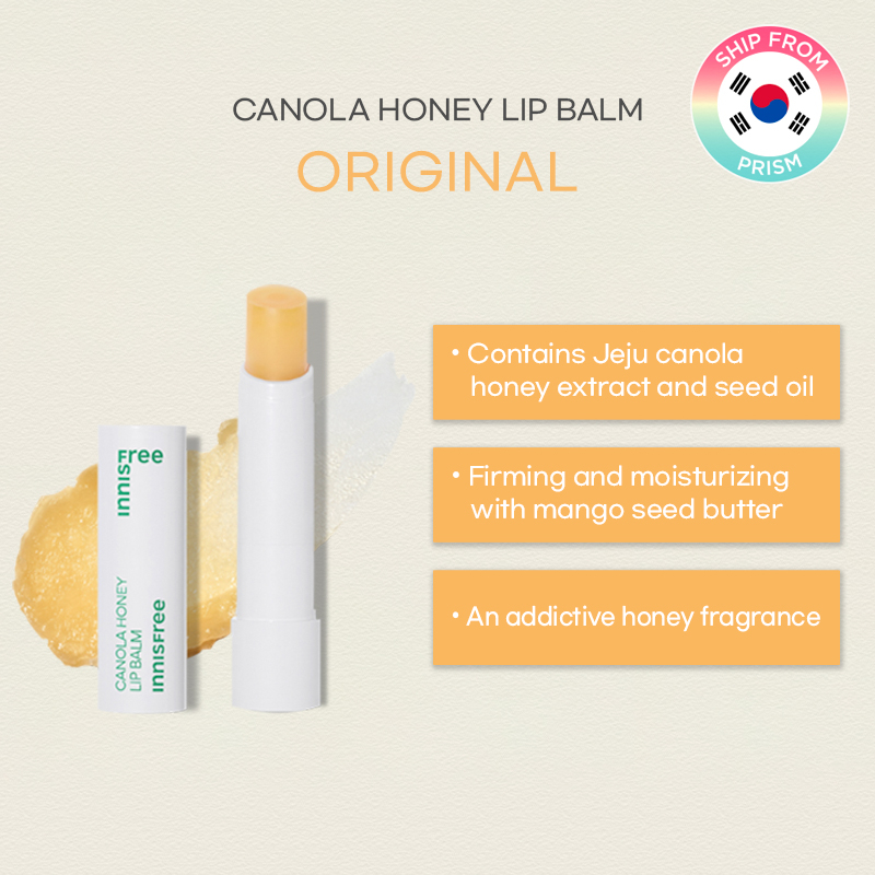 Son Dưỡng Môi Chiết Xuất Mật Ong Innisfree 3.5g