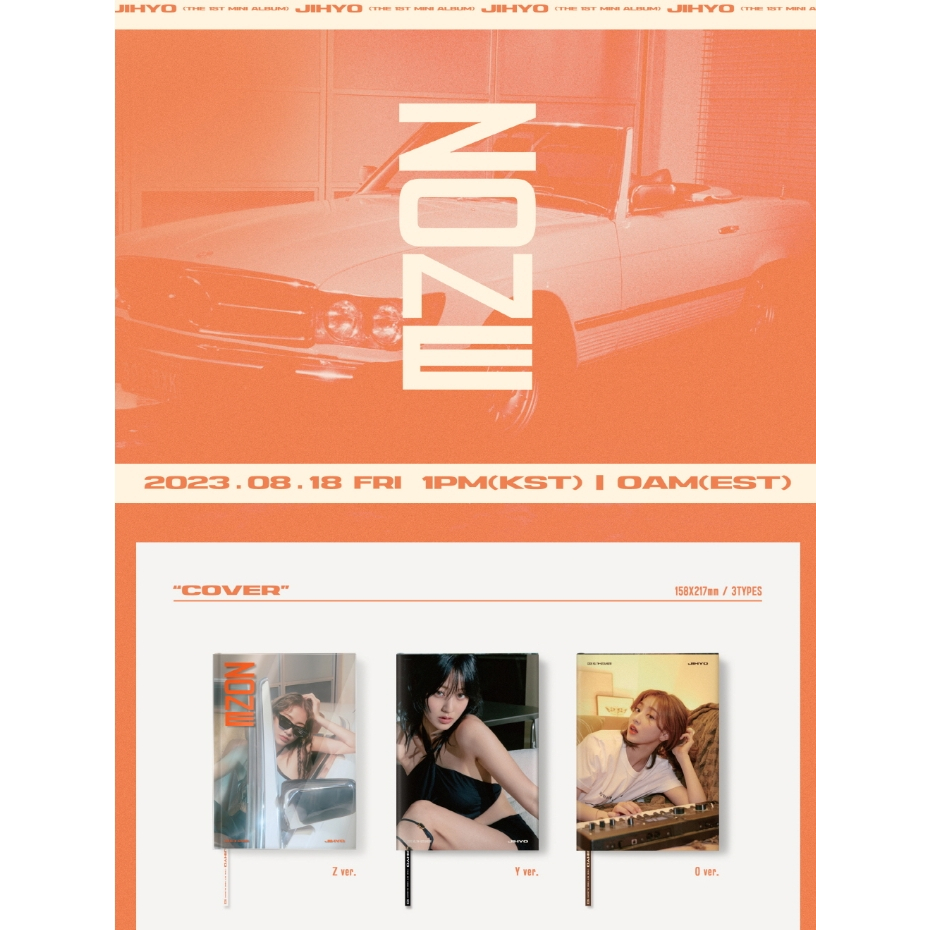 JIHYO - ZONE 1st Mini Album
