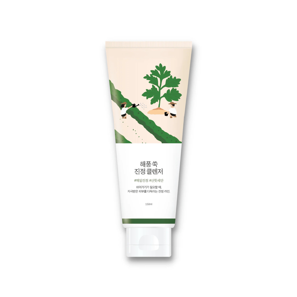 round lab mugwort calming cleanser150ml