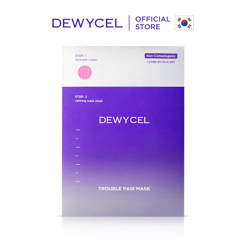 DEWYCEL TROUBLE PAIR MASK Mặt nạ 5p